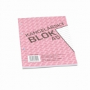 Blok A5 kancelářský BOBO děrovaný linkovaný 50 listů