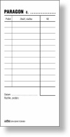 Akord Paragon 1/3 A5 nečíslovaný bez DPH blok 100 L NCR