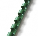 Hřeben pro kroužkovou vazbu  8 mm zelený / 100 ks