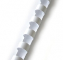 Hřeben pro kroužkovou vazbu 10 mm bílý / 100 ks