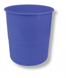 Odpadkový koš plný modrý