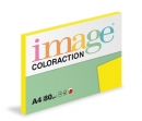 Kancelářský papír Coloraction A4 80 g žlutá sytá/100 listů