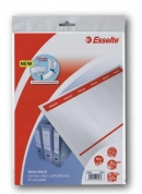 Potisknutelné samolep. štítky na PC pro pořadač  šíře 50 mm/60 ks