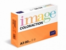 Kancelářský papír Coloraction A3 80 g oranžová reflexní/ 500 listů