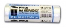 Pytel na odpadky 60 l /50 ks - čirý (63 x 74cm)