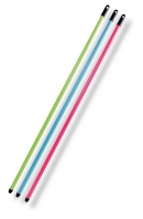Hůl kovová 120 cm závit závěs