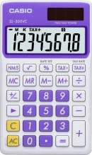 Kalkulačka Casio SL 310 UC kapesní / 10 míst červená