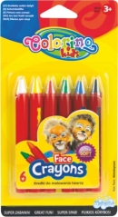 Barvy obličejové Colorino v tužce 6 barev
