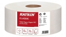 Toaletní papír Katrin Classic Jumbo 220 mm, 2-vrstvý, bílý / 6 ks