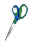 Nůžky kancelářské Spoko asymetrické 21 cm S0557 s měkčenou rukojetí