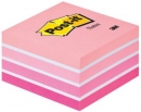 Blok samolepicí Post-it 76 x 76 mm odstíny růžové