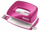 Mini děrovač Leitz NeXXt WOW 5060 růžový 10 listů
