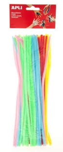 Modelovací drátky APLI neon barevný mix / 50 ks