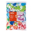 Pěnovka tvary číslice - Jumbo pack - mix barev, 500 kusů